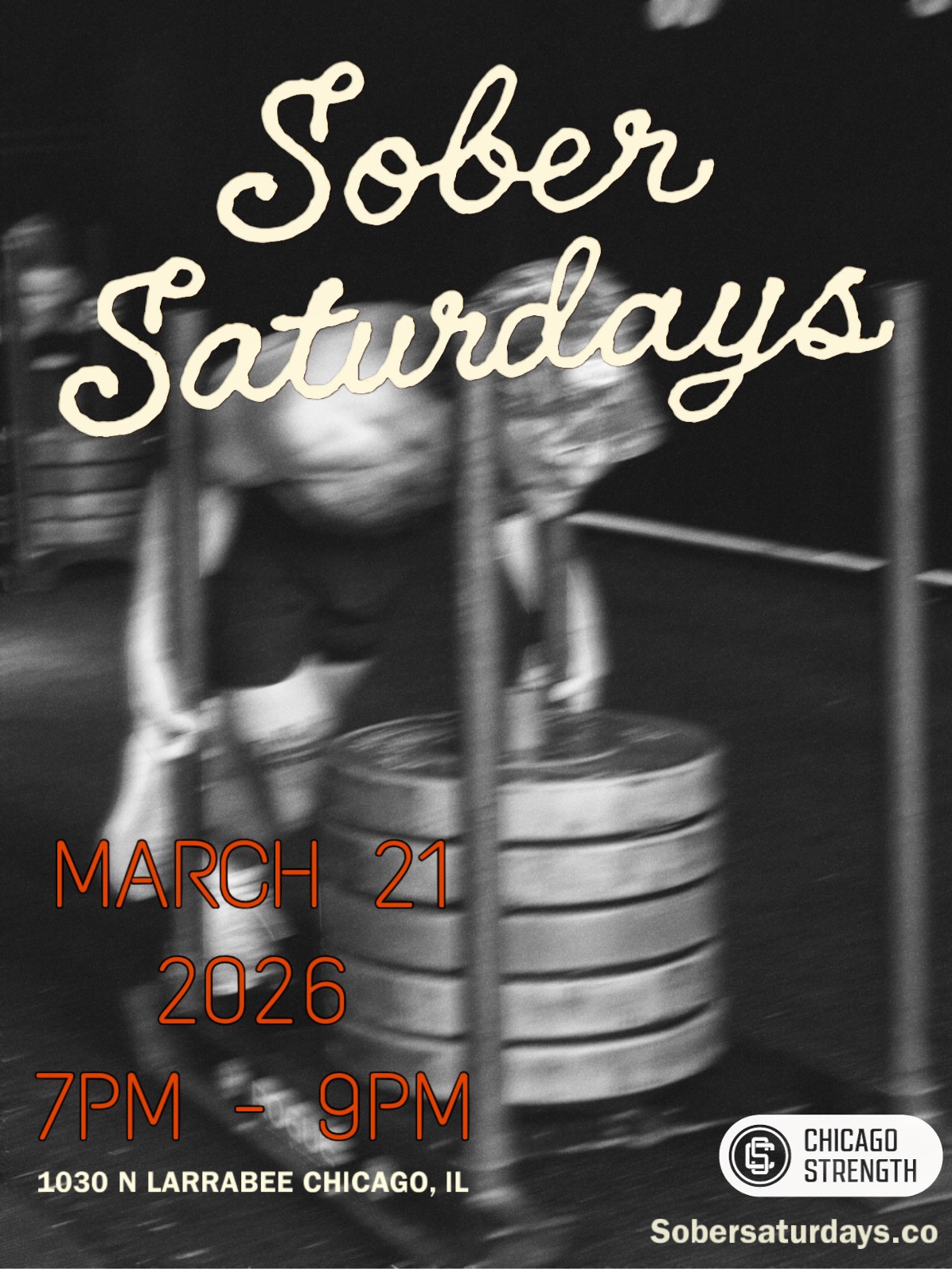 Sober Saturdays x Chicago Strength