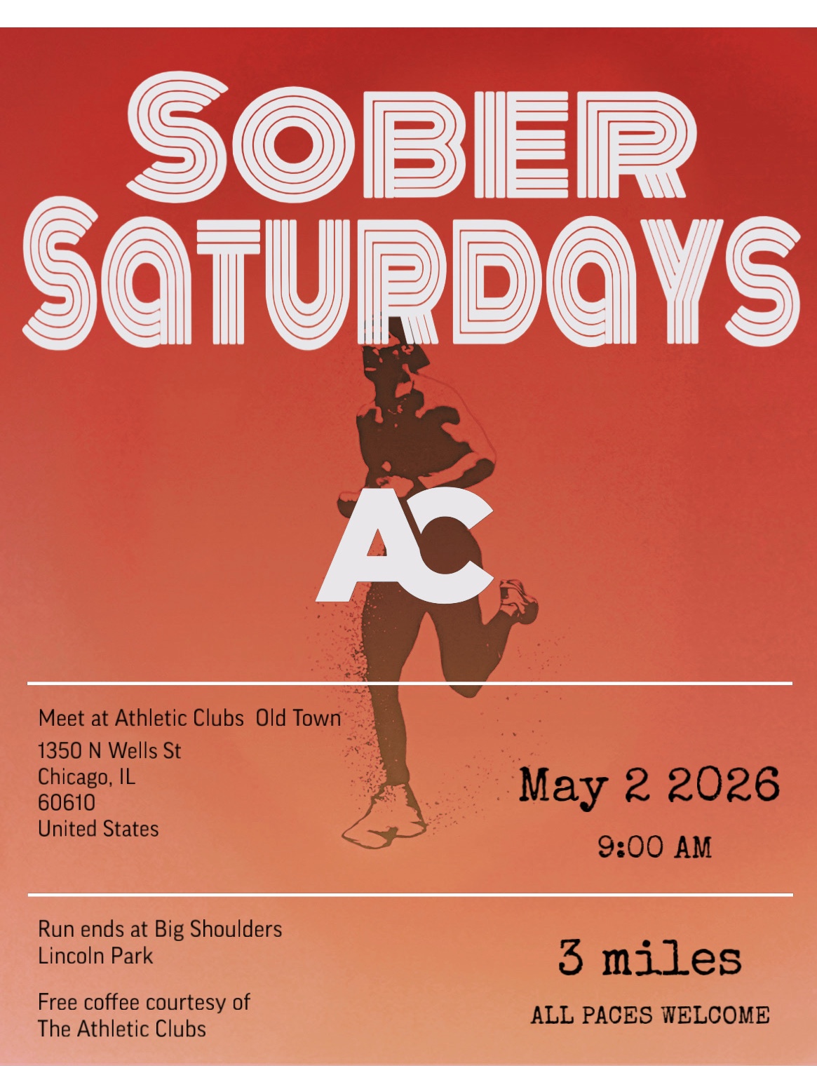 Sober Saturdays x The Athletic Clubs