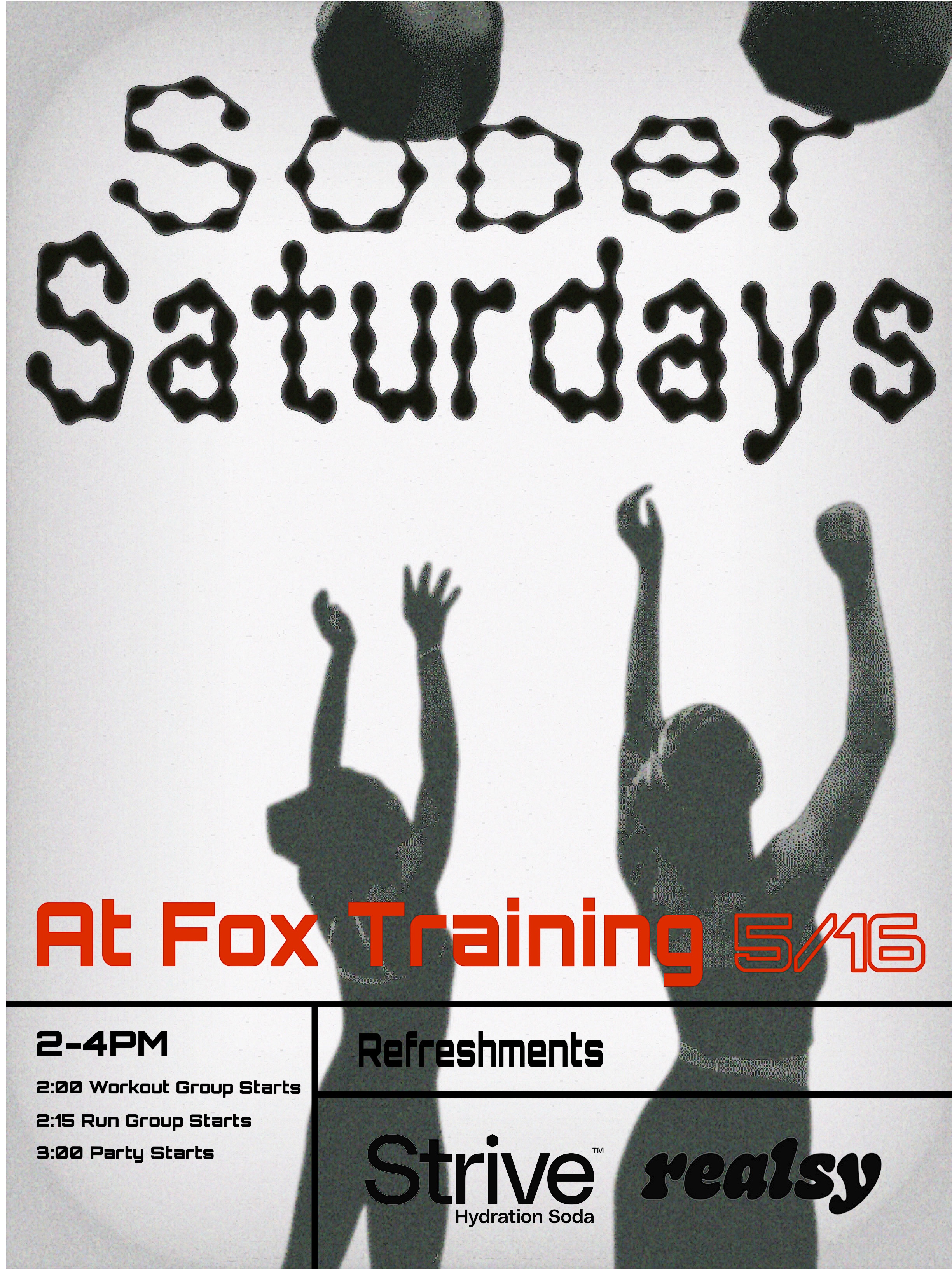 Sober Saturdays x Fox Training