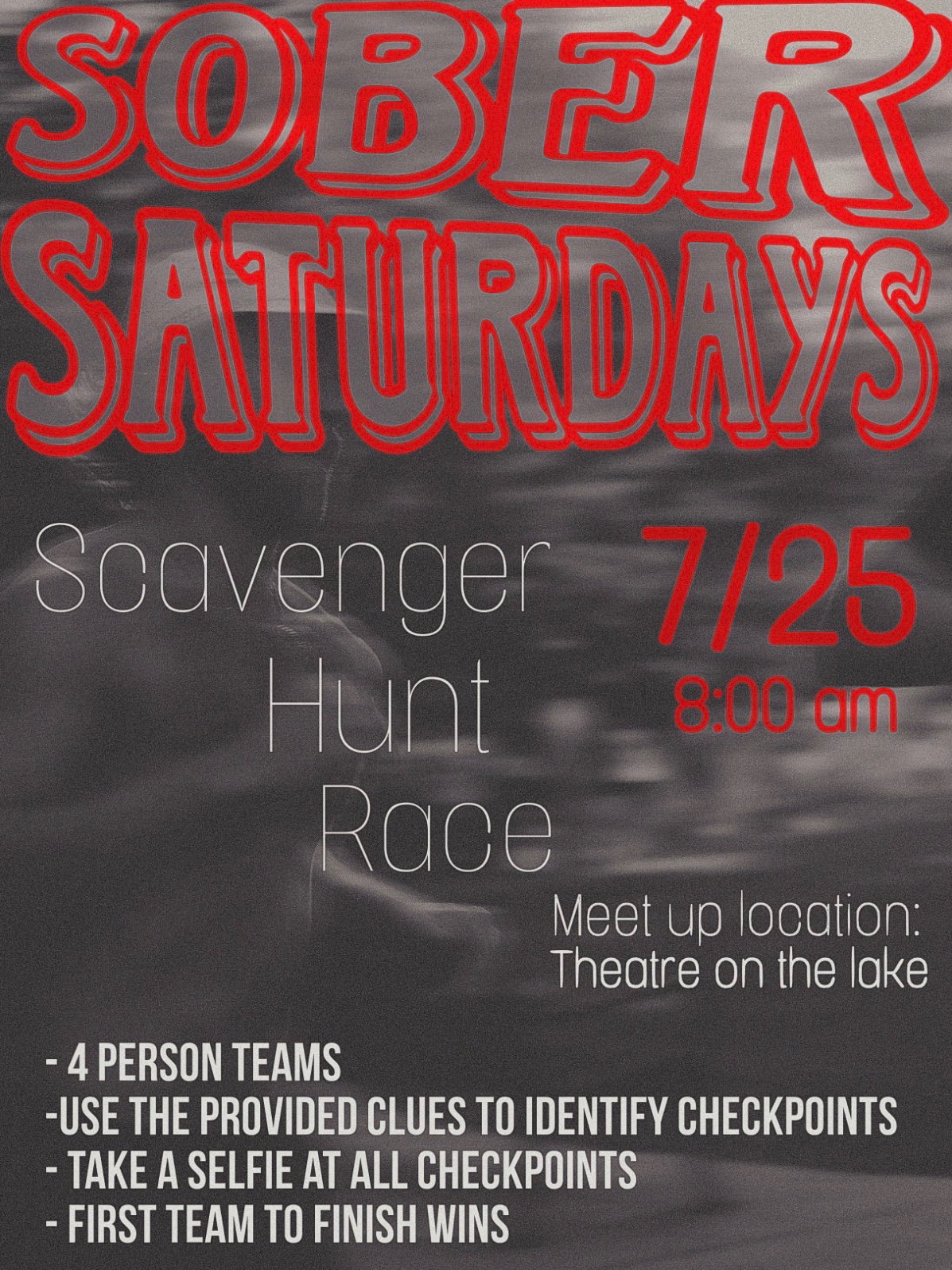 The Hunt: Sober Saturdays Scavenger Hunt Race